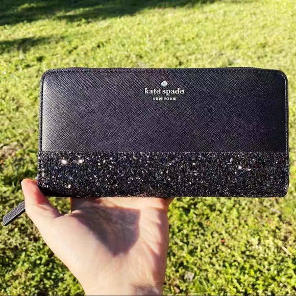 Bundle💕Kate Spade Satchel & Wallet SET Glitter - Picture 6 of 10